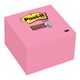 POST IT NOTES SUPER STICKY 76X76MM 6545SSNP NEON PINK PK5