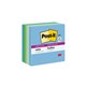 POST IT NOTES SUPER STICKY 76X76MM 6545SST BORA BORA PK5