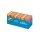 POST IT NOTES 76X76MM 65418CTCP CABINET PACK CAPETOWN ASSORTED PK18