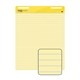 POST IT EASEL PAD SUPER STICKY SELFSTICK 635X775MM 561 YELLOW LINED 30SHT