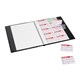 BOOK VISITOR REXEL WITH NAME BADGES BOOK CARBONLESS