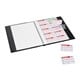 BOOK VISITOR REXEL WITH NAME BADGES REFILLS CARBONLESS PK100