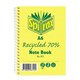 NOTEBOOK SPIRAL SPIRAX A6 813 RECYCLED 100PG