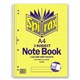 NOTEBOOK SPIRAL SPIRAX A4 599 3 SUBJECT 300PG