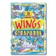 BOOK SCRAP OLYMPIC WINGS 335X240MM 72PG S325