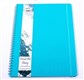 VISUAL ART DIARY QUILL 10208 PP A3 120 PAGE AQUA