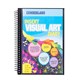 DIARY VISUAL ART WITH BLACK INSERT COVER CUMBERLAND 3009 A5 125GSM 120PG