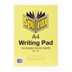 PAD 56411 SPIRAX OFFICE A4 100 LEAF RULED BANK WHITE