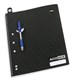 NOTEBOOK SPIRAL ACCOHIDE A4 LECTURE BLACK 140PG