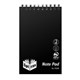 NOTEBOOK SPIRAL SPIRAX PP REPORTERS 127X200MM P563B 300PG BLACK