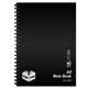 NOTEBOOK SPIRAL SPIRAX PP A4 P595A 240PG BLACK