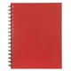 NOTEBOOK SPIRAL SPIRAX 511 A5 HARDCOVER RED