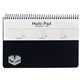PAD SPIRAX 56425 MULTIPAD A5 LANDSCAPE BLANKRULED BLANKGRID TODO LIST PP COVER