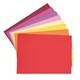 BOARD COLOURFUL DAYS CLBWARM 510X640MM 200GSM WARM TONES ASSTD PK50