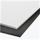 FOAMBOARD 5MM CORE QUILL 97011 A2 WHITE ON WHITE