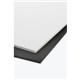 FOAMBOARD 5MM CORE QUILL 97013 A4 WHITE ON WHITE