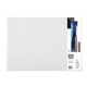 PAPER MIXED MEDIA REEVES 0012780 A2 200GSM WHITE PK6 FSC MIX