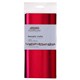 CELLO WRAP COLOURFUL DAYS 750X1000MM METALLIC RED