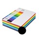 PAPER COVER JASART 0329630 A4 125GSM BLACK PK500