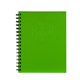 NOTEBOOK SPIRAL SPIRAX 511 A5 HARDCOVER GREEN