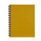 NOTEBOOK SPIRAL SPIRAX 511 A5 HARDCOVER YELLOW