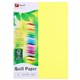 PAPER QUILL 90184 A4 80GSM FLUORO YELLOW REAM