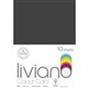 BOARD LIVIANO LIGHT CARD 0419190 A4 180GSM BLACK PK10