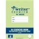 BOOK EXERCISE WRITER PREMIUM A4 96PG 8MM EB6557 RULED GREEN PAPER