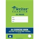 BOOK EXERCISE WRITER PREMIUM A4 24MM DOTTED THIRDS  MARGIN 64PG EB6517