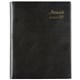 DIARY NORWICH SPIRAL 91S QUARTO PVC DP BLACK