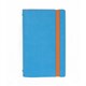 ORGANISER DAYPLANNER PRSSU3 PERSONAL SOFT COVER PU ELASTIC CLOSURE BLUE