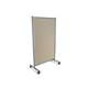 PINBOARD MOBILE VISIONCHART 1000X1800MM DOUBLE SIDED VELOUR SANZ
