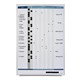 PLANNER BOARD QUARTET QT33705 580X865MM PERSONNEL INOUT