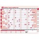 PLANNER SASCO 10435 COMPACT YEAR 406MM X 596MM