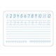 WHITEBOARD JPM EDUCATIONAL A4 NUMBERS PACK24