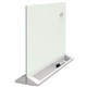 GLASS BOARD QUARTET DESKTOP PANEL MAGNETIC 585X440MM QTGDP1723W