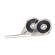 WHITEBOARD LINER TAPE WYTEBORD 617466 30MMX164M BLACK IN DISPENSER