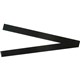 MAGNETIC STRIPS QUARTET 25X300MM BLACK
