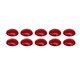 MAGNETIC BUTTONS QUARTET 20MM RED