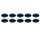 MAGNETIC BUTTONS QUARTET 30MM BLACK