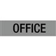 SIGN APLI 900420 SELF ADHESIVE OFFICE SILVER