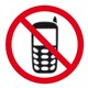 SIGN APLI 900427 SELF ADHESIVE NO MOBILE PHONES