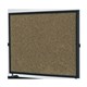CORKBOARD QUARTET QTNNCB0456 BLACK FRAME 450X600MM