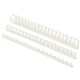 PLASTIC BINDING COILCOMB 21 LOOP 12MM WHITE 100PK