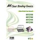 BINDING COVER GOLD SOVEREIGN CLEAR PLASTIC A4 250 MICRONS