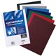 BINDING COVER LEATHERGRAIN A4 300GSM IBICO GREY PK100