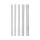 BINDING COILS WIRE 10MM 34L BLACK BX100