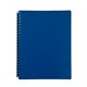 DISPLAY BOOK MARBIG A4 REFILLABLE BLUE