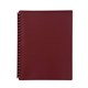 DISPLAY BOOK MARBIG A4 REFILLABLE MAROON