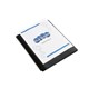 DISPLAY BOOK MARBIG A4 INSERT FRONT COVER 20POCKET BLACK